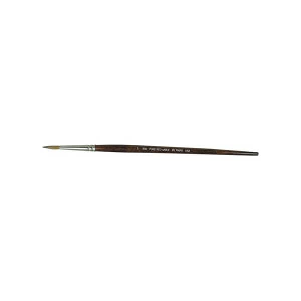 Gordon Brush Size 5 Pure Red Sable Round Artist Brush 0906-05000 - main
